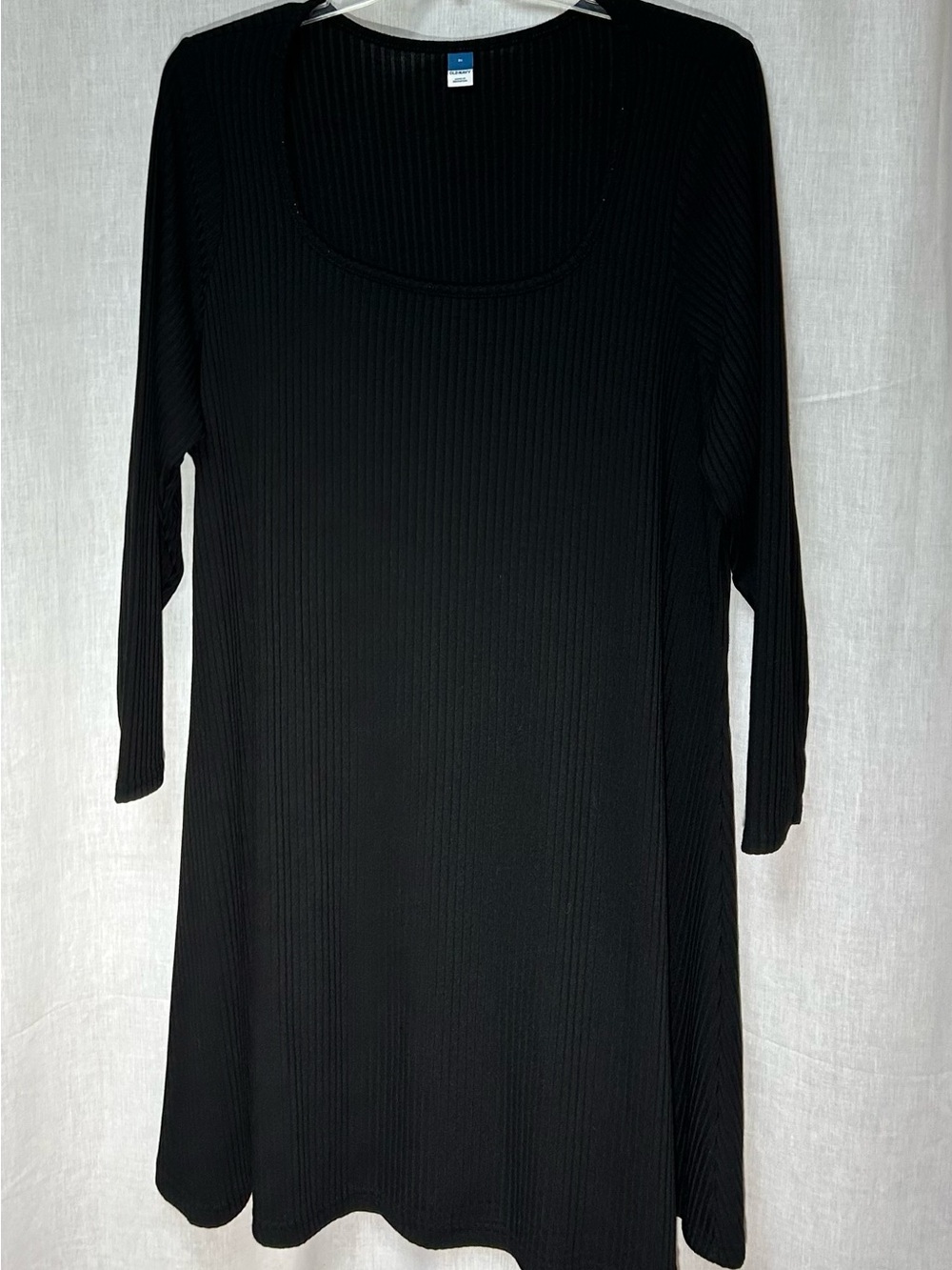 A-Line Knit black jack dress size 3X polyester & rayon